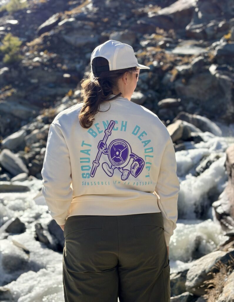 Sanssouci Gym Crop-Sweatshirt Creme